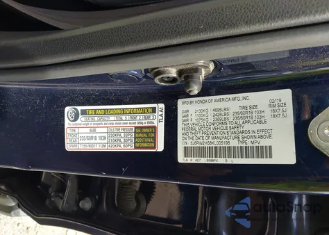 2019 Honda Cr-V Ex from USA, damaged, VIN 5J6RW2H58KL005198